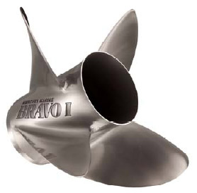 Гребной винт Mercury Bravo I Lab Finished – для Verado и стационарных двигателей